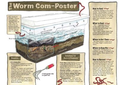 Worm Compost Poster